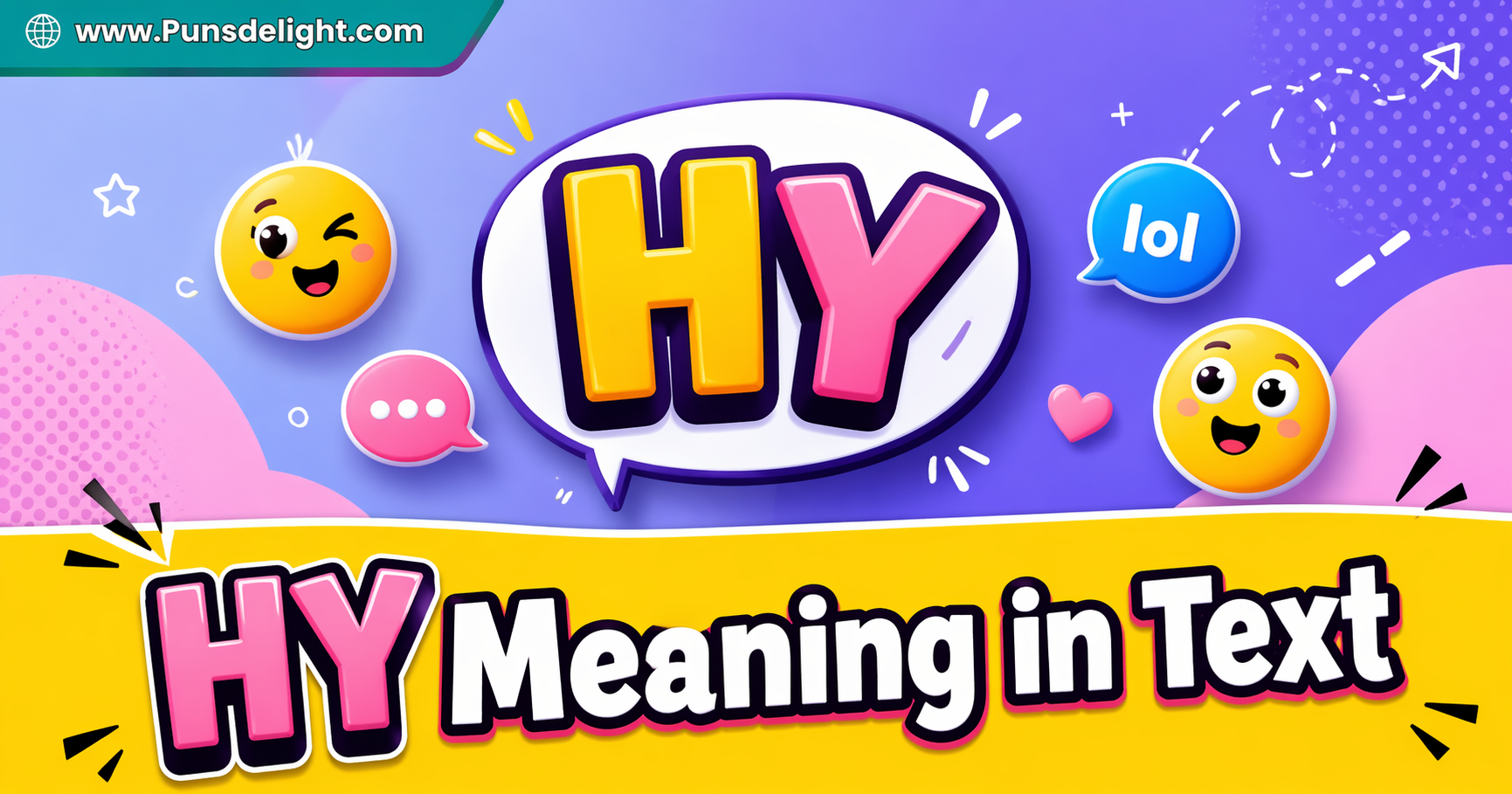 HY Meaning in Text