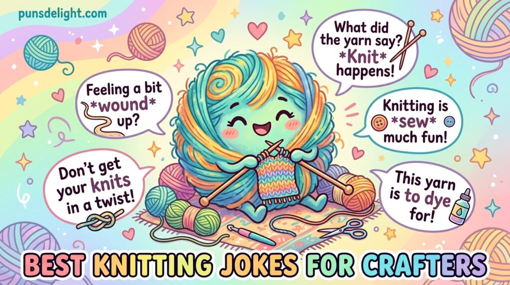 123+ Hilarious Knitting Jokes to Unwind, Laugh, and Get Inspired 2 Best Knitting Jokes for Crafters