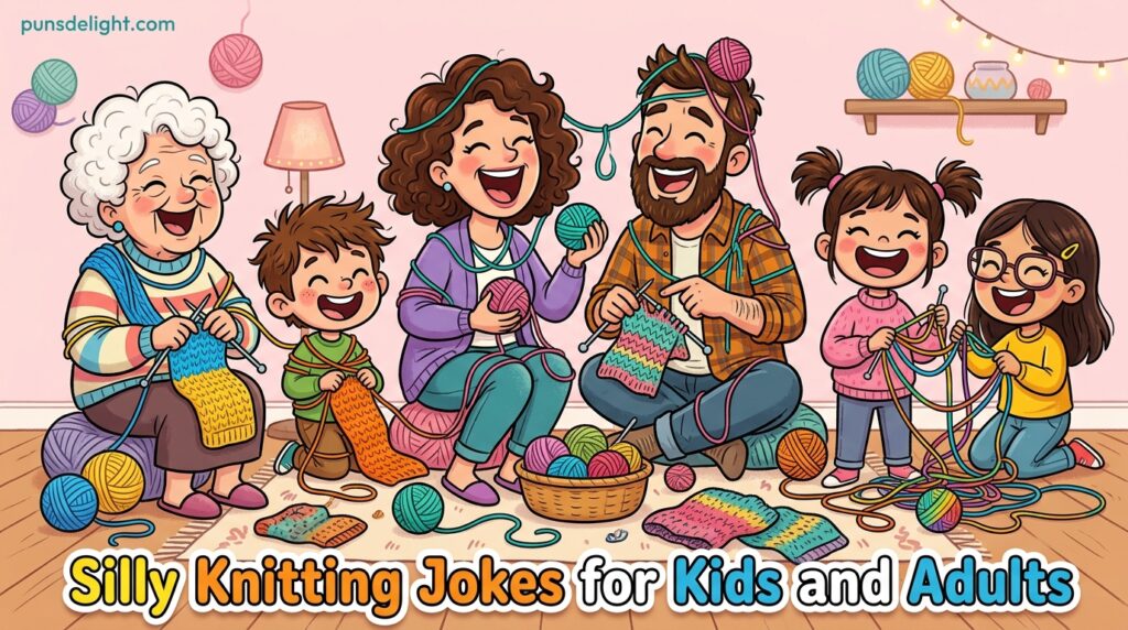 123+ Hilarious Knitting Jokes to Unwind, Laugh, and Get Inspired 7 Silly Knitting Jokes for Kids and Adults
