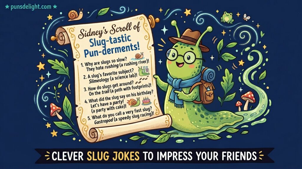 Clever Slug Jokes To Impress Your Friends