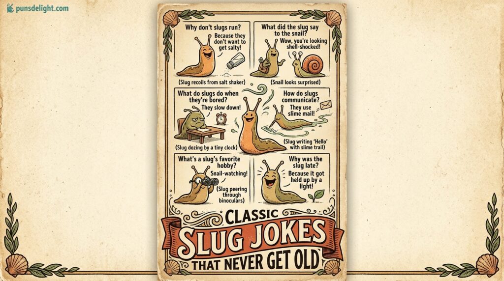 Classic Slug Jokes That Never Get Old