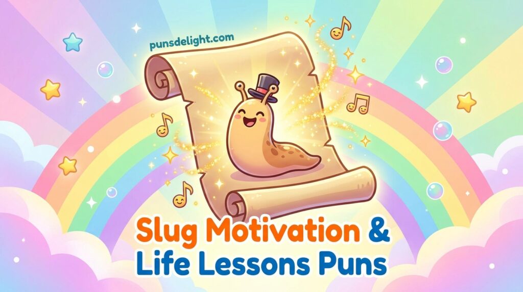 Slug Motivation & Life Lessons Puns