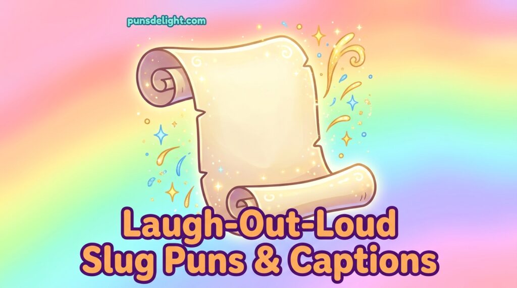 Laugh-Out-Loud Slug Puns & Captions
