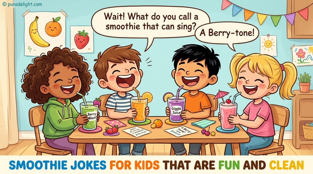 Smoothie Jokes for Kids That Are Fun and Clean