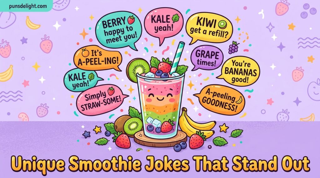 Unique Smoothie Jokes That Stand Out