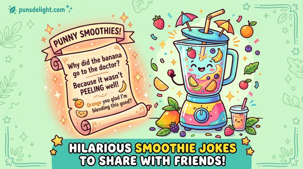 Hilarious Smoothie Jokes to Share with Friends