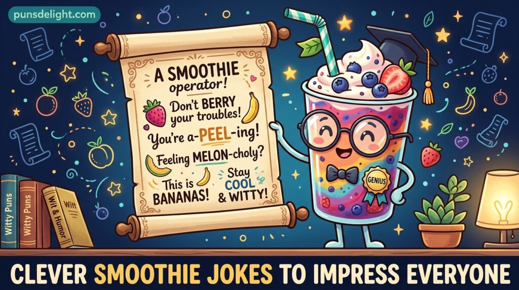 Clever Smoothie Jokes to Impress Everyone