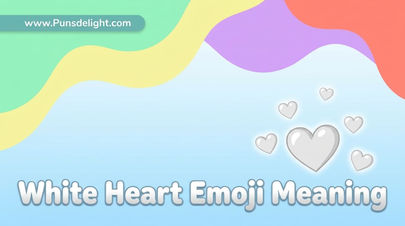 white heart emoji meaning