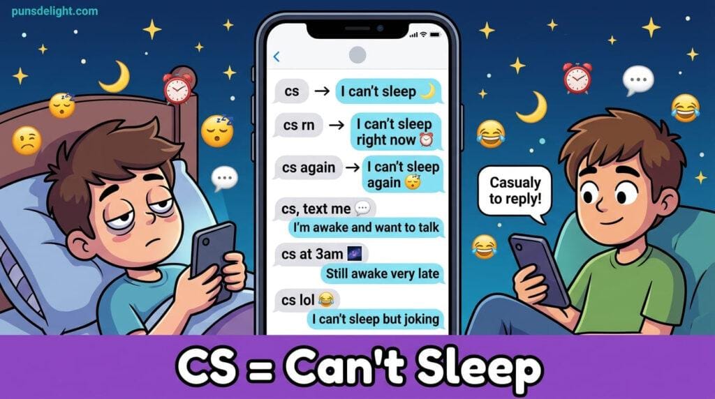 CS Meaning in Text