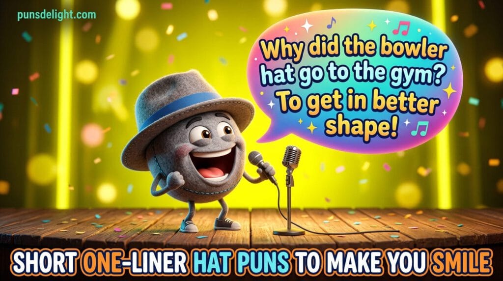333+ Hilarious Hat Puns That Will Top Off Your Day | Funny and Clever Jokes 3 Short One-Liner Hat Puns to Make You Smile