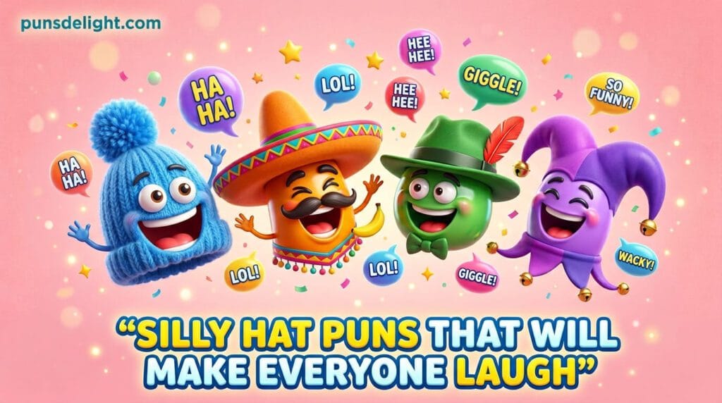 333+ Hilarious Hat Puns That Will Top Off Your Day | Funny and Clever Jokes 15 Silly Hat Puns That Will Make Everyone Laugh