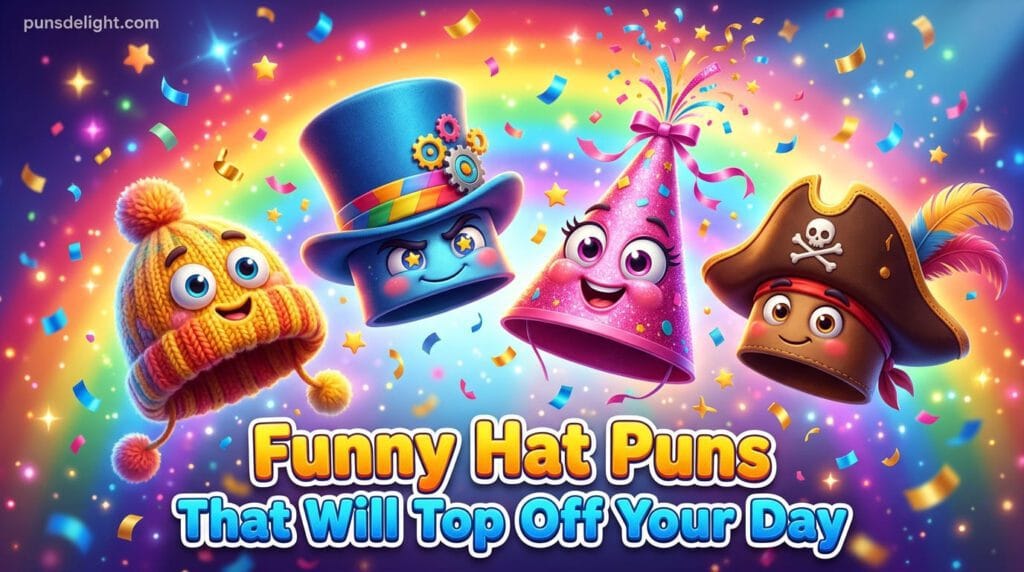 333+ Hilarious Hat Puns That Will Top Off Your Day | Funny and Clever Jokes 2 Funny Hat Puns That Will Top Off Your Day