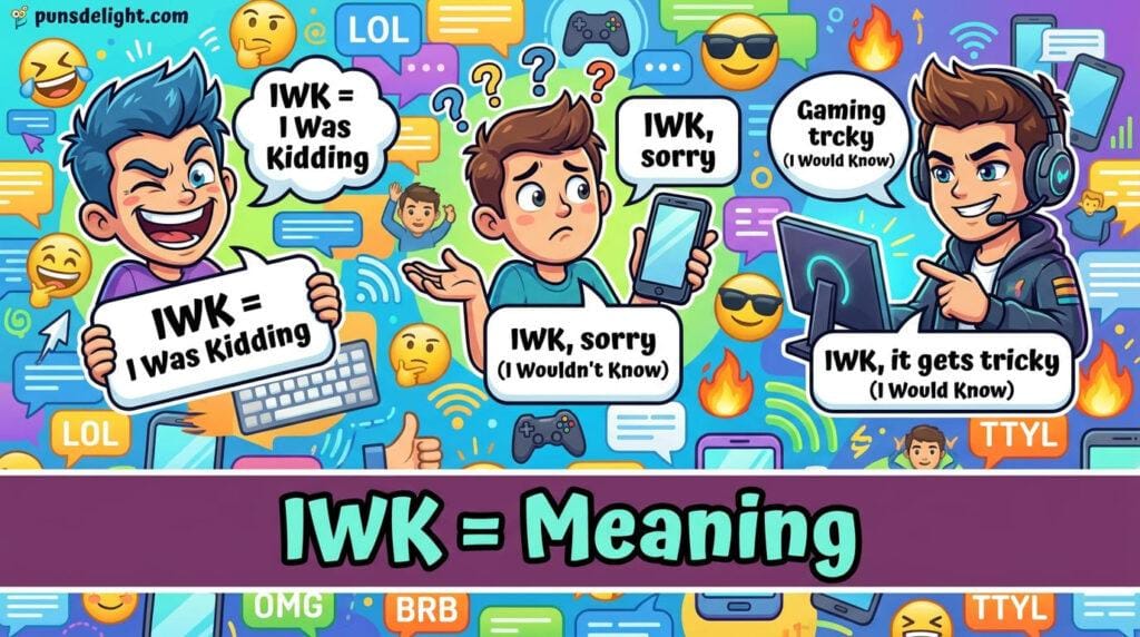iwk meaning in text