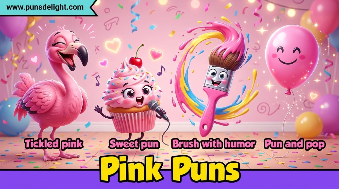 344+ Pink Puns That Are Tickled Pink Funny 1 pink puns