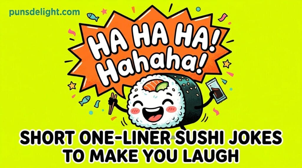 130+ Funny Sushi Jokes, Puns, Captions, and One-Liners 2 Short One-Liner Sushi Jokes to Make You Laugh