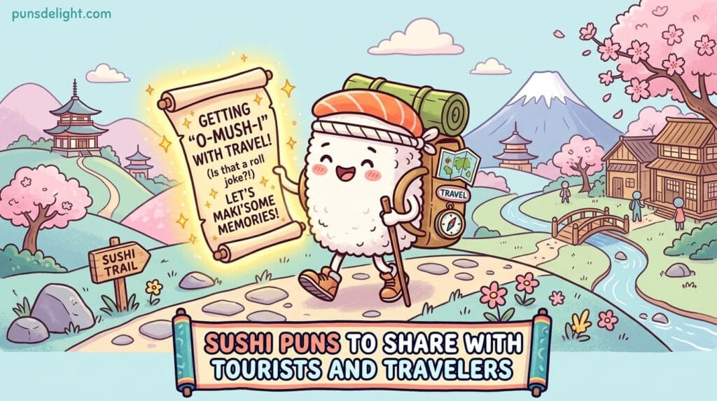130+ Funny Sushi Jokes, Puns, Captions, and One-Liners 18 Sushi Puns to Share with Tourists and Travelers