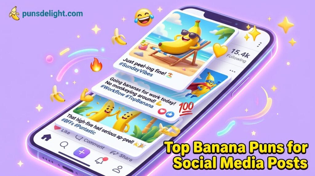 300+ Banana Puns & Jokes (2026): Funny, Cute & Instagram Captions 12 Banana Puns