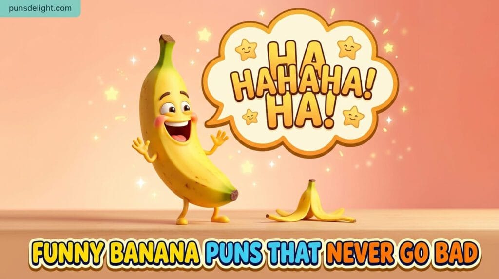 300+ Banana Puns & Jokes (2026): Funny, Cute & Instagram Captions 3 Banana Puns
