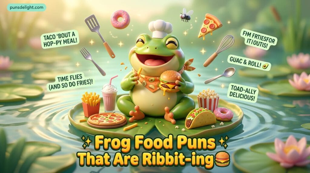 340+ Frog Puns That Will Make You Leap With Laughter in 2026 14 frog puns