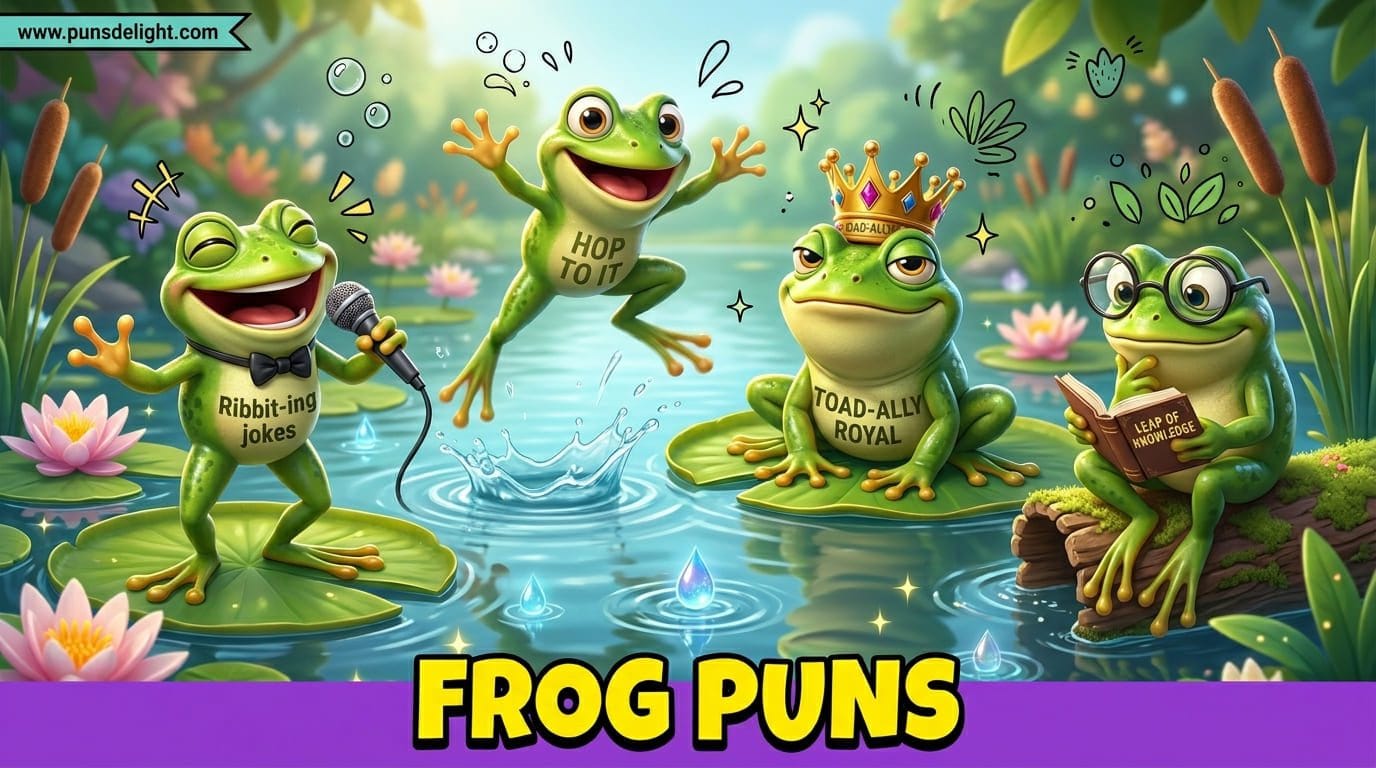 340+ Frog Puns That Will Make You Leap With Laughter in 2026 1 frog puns