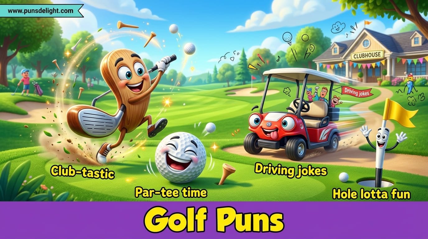 golf puns