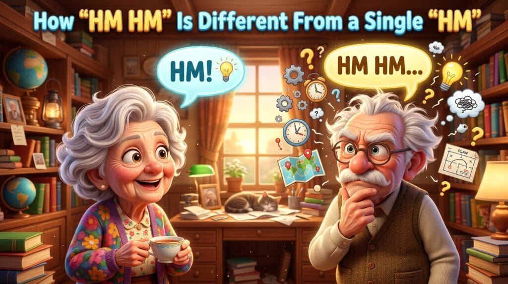 hm hm meaning