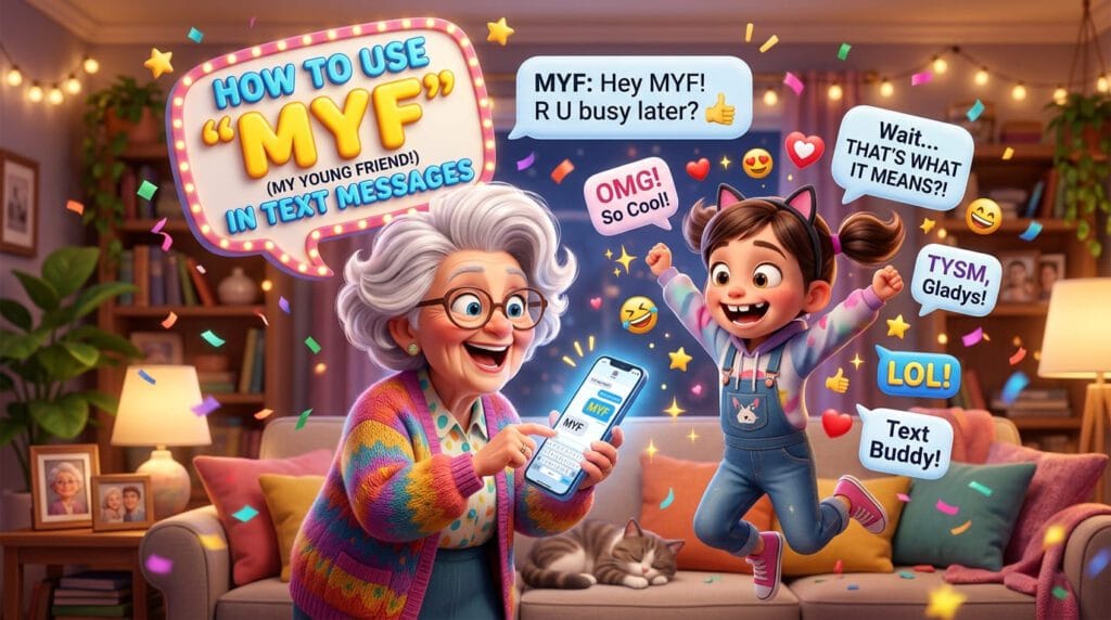 myf meaning in text
