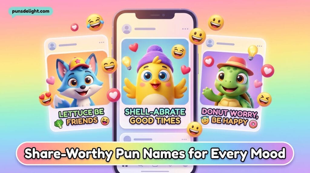 159+ Pun Names That'll Make You Laugh Out Loud For 2K26 😄✨ 13 Pun Names