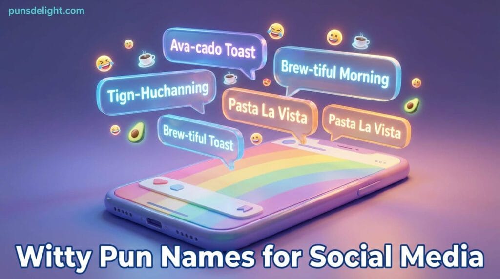 159+ Pun Names That'll Make You Laugh Out Loud For 2K26 😄✨ 7 Pun Names
