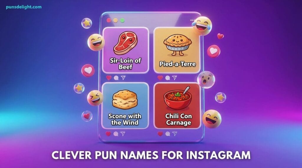 159+ Pun Names That'll Make You Laugh Out Loud For 2K26 😄✨ 5 Pun Names