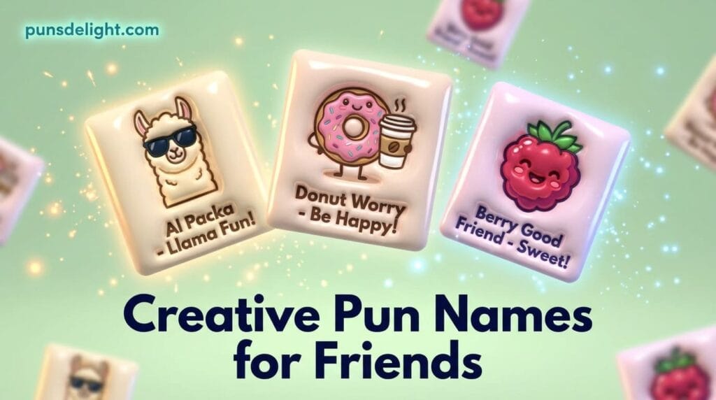 159+ Pun Names That'll Make You Laugh Out Loud For 2K26 😄✨ 14 Pun Names
