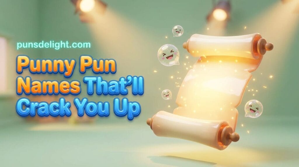 159+ Pun Names That'll Make You Laugh Out Loud For 2K26 😄✨ 9 Pun Names