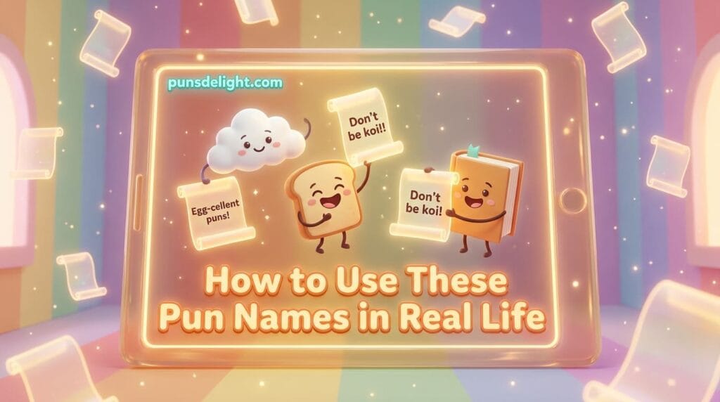 159+ Pun Names That'll Make You Laugh Out Loud For 2K26 😄✨ 18 Pun Names