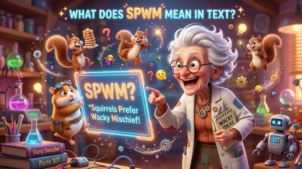 spwm meaning in text