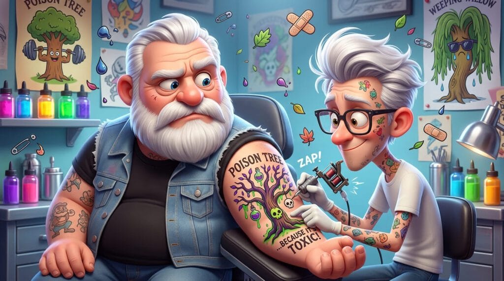 poison tree tattoo meaning