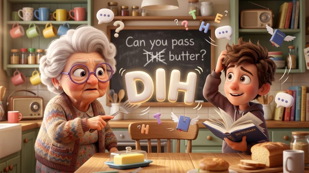 what does dih mean in text